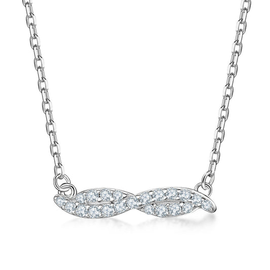 9K/14K/18K GOLD 925 Silver CUSTOMIZED NECKLACE WITH LAB GROWN DIAMONDS