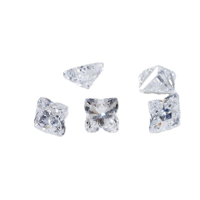 Flower Shape 50POINT、1 carat、2 carat、3 carat 5carat customized Lab Grown Diamond With IGI Certificate